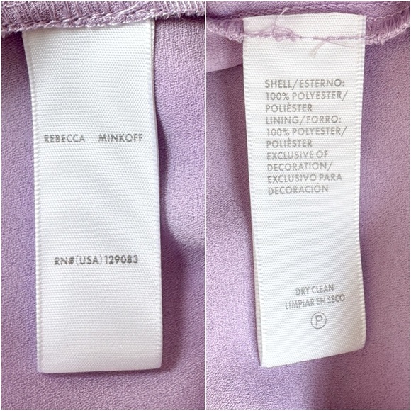 REBECCA MINKOFF • Penelope Ruffle Blouse in Lilac - Picture 10 of 14